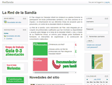 Tablet Screenshot of lareddelasandia.org